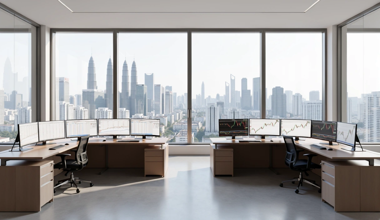 Ruang kerja profesional ProLuminexa di Kuala Lumpur